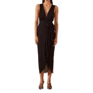 halter belt dress Brown Asa Delta Halter Neck Belt Maxi Dress in Brown Asa Delta